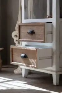 خزانة بوفيه بتصميم ريفي فاخر
