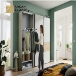 خزانة ملابس بسيطة بتصميم مودرن