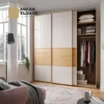 خزانة ملابس بسيطة بتصميم مودرن