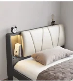 سرير نوم عملي بمساحات تخزين داخلية – تصميم وقاعدة متينة – مثالي لتنظيم غرف النوم