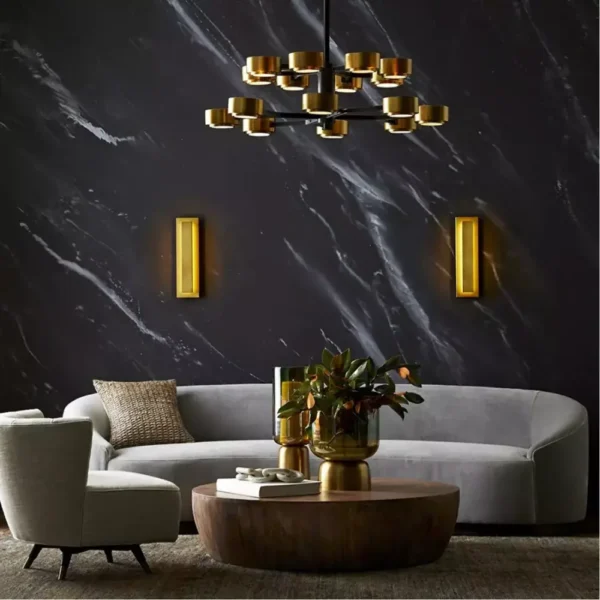 طاولة قهوة خشب بتصميم دائري