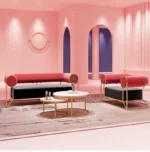 طقم كنب مودرن مع طاولة قهوة