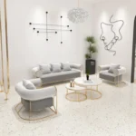 طقم كنب مودرن مع طاولة قهوة