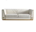 طقم كنب مودرن جلد فخم