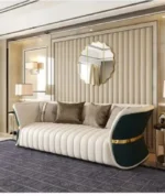 طقم كنب فاخر 3+2+1 – تنجيد ناعم عالي الجودة – قاعدة خشبية أنيقة – ألوان عصرية متعددة