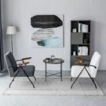 كرسي بذراعين مودرن من تصميم مارني