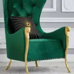 كرسي مفرد بتصميم ملكي