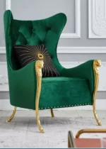 كرسي مفرد بتصميم ملكي