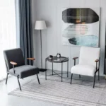 كرسي بذراعين مودرن من تصميم مارني