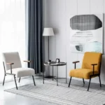 كرسي بذراعين مودرن من تصميم مارني