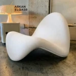 طاولة طعام رخام مستطيلة فخمة