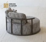 كرسي مفرد مودرن دائري
