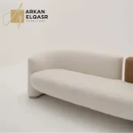 كنب مودرن بلونين مختلفين