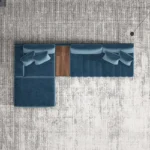 ⁦كنب زاوية مودرن بتصميم جذاب⁩ - الصورة ⁦4⁩