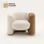 كنب مودرن بلونين مختلفين