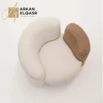 كنب مودرن بلونين مختلفين