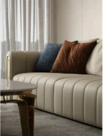 ⁦كنب جلد مودرن من تصميم ايطالي⁩ - الصورة ⁦5⁩