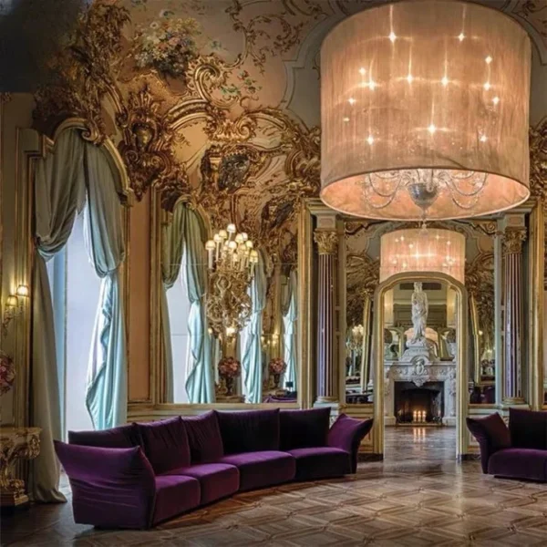 كنب زاوية مودرن من تصميم 2024