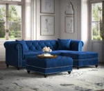 كنب زاوية مودرن مع بوف مميز