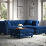 كنب زاوية مودرن مع بوف مميز