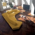 كنب زاوية مودرن بتصميم انيق