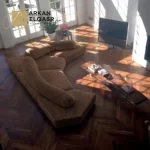 كنب زاوية مودرن بتصميم انيق