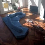 كنب زاوية مودرن بتصميم انيق