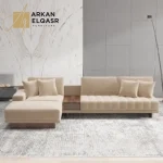 كنب زاوية مودرن بتصميم جذاب