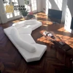 كنب زاوية مودرن بتصميم انيق