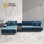 كنب زاوية مودرن بتصميم جذاب