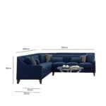 ⁦كنب زاوية مودرن رائعة⁩ - الصورة ⁦6⁩