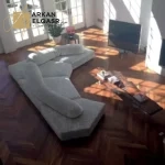 كنب زاوية مودرن بتصميم انيق