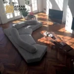 كنب زاوية مودرن بتصميم انيق