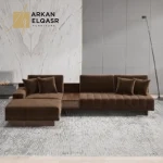 كنب زاوية مودرن بتصميم جذاب