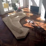 كنب زاوية مودرن بتصميم انيق
