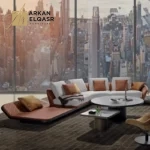 كنب زاوية فاخر بتصميم اوروبي