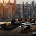 كنب زاوية فاخر بتصميم اوروبي