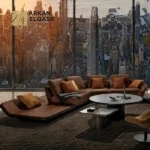 كنب زاوية فاخر بتصميم اوروبي