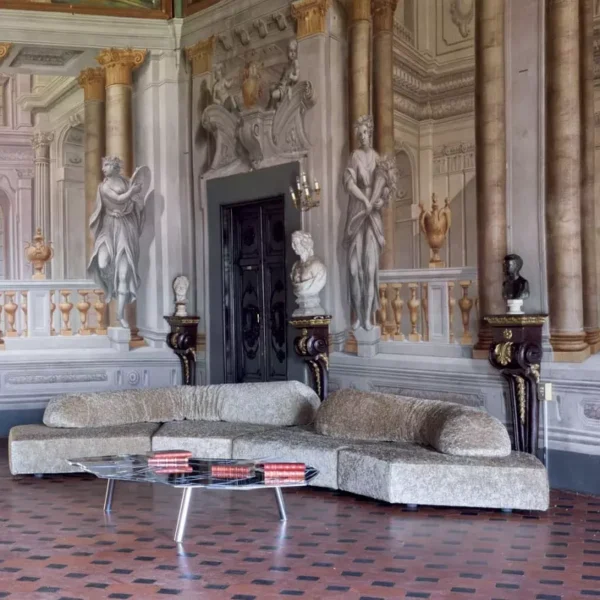 كنب زاوية مودرن بتصميم انيق