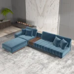 ⁦كنب زاوية مودرن بتصميم جذاب⁩ - الصورة ⁦5⁩