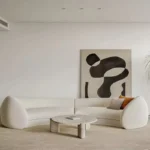 كنب مودرن منحني فاخر 2024