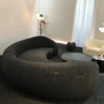 ⁦كنب مودرن منحني فاخر⁩ - الصورة ⁦3⁩