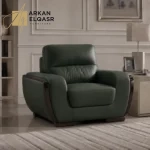 كنب مودرن من جلد بعدة مقاسات