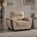 كنب مودرن من جلد بعدة مقاسات