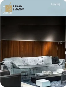 كنب مودرن مخملي من تصميم بروك