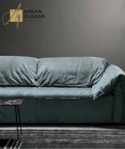 كنب مودرن مخملي من تصميم بروك