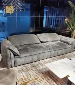 كنب مودرن مخملي من تصميم بروك