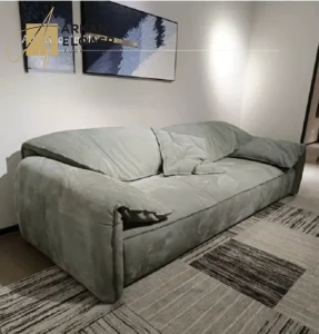 كنب مودرن مخملي من تصميم بروك