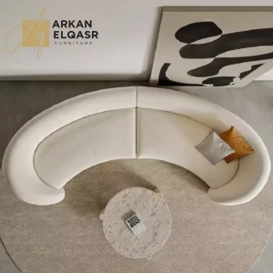 كنب مودرن منحني