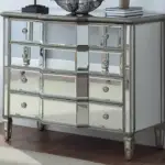 كونسول مودرن زجاجي عاكس مميز